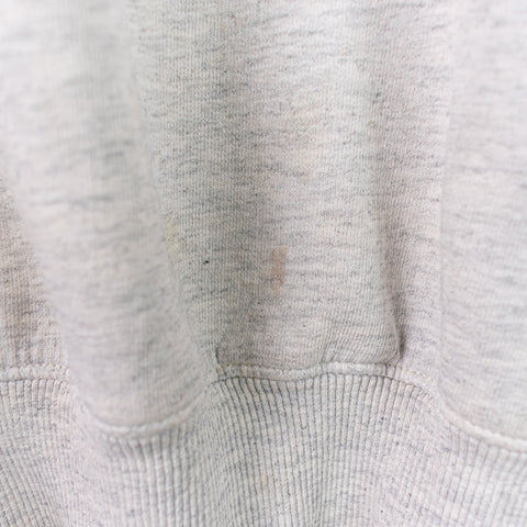 Champion Gray Blank Distressed Sweatshirt