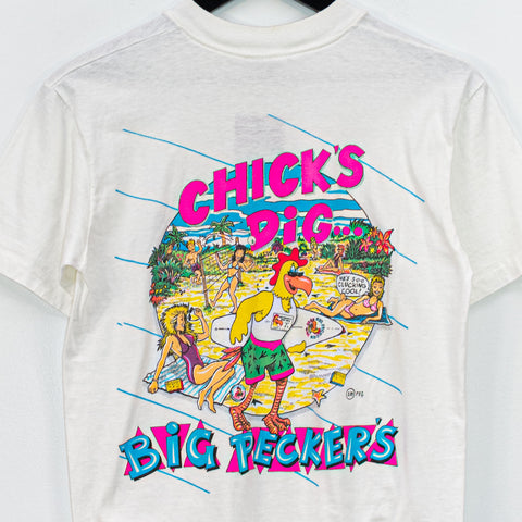 Chicks Dig Big Peckers Funny Humor T-Shirt
