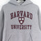 Harvard University Crest Hoodie Sweatshirt