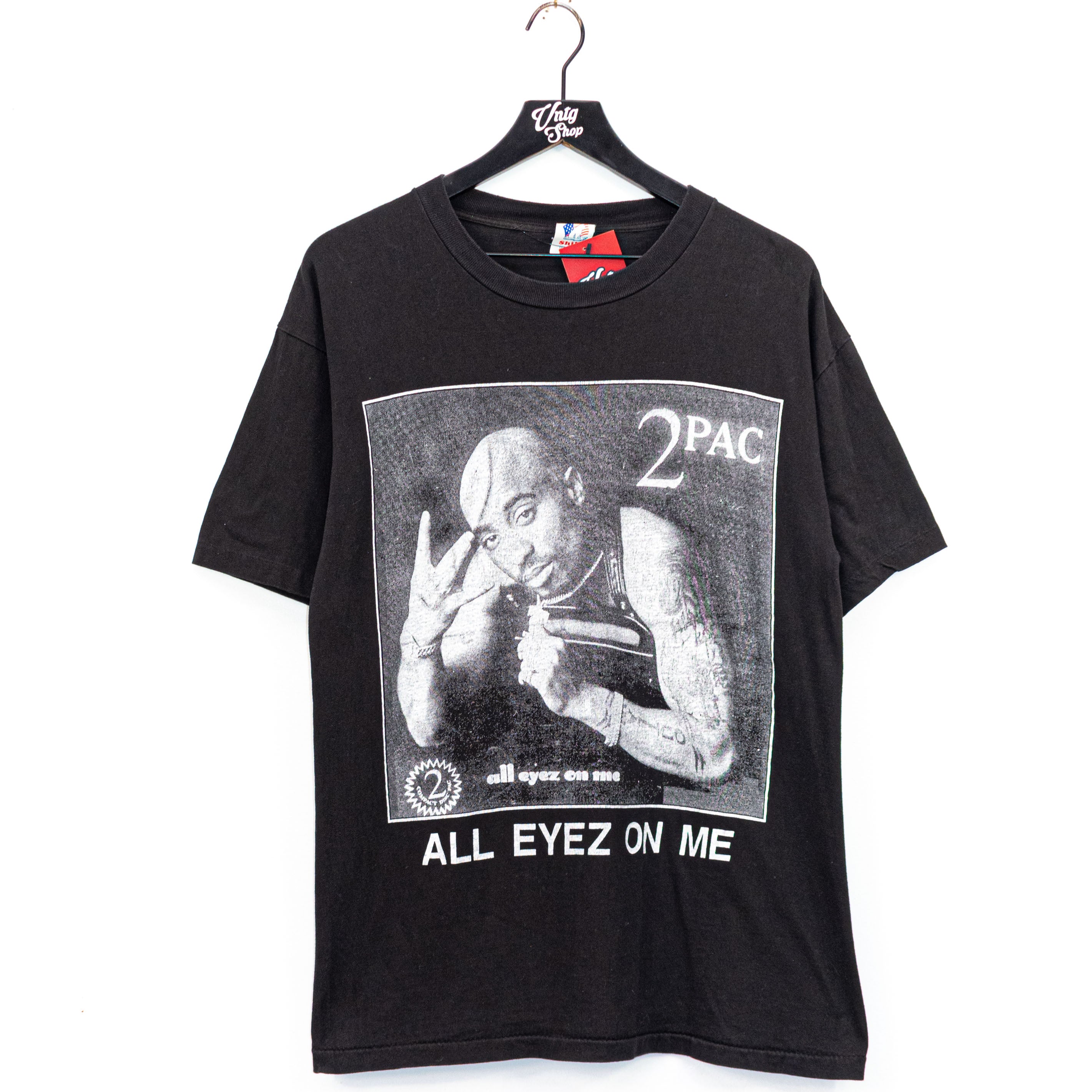 2Pac Tupac Shakur All Eyez On Me RIP Memorial Rap T-Shirt 2Pac Tupac Shakur All Eyez On Me RIP Memorial Rap T-Shirt