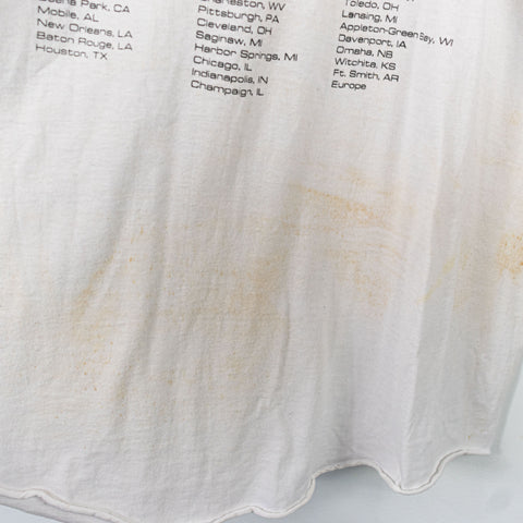 1982 1983 Petra Not Of This World Tour Raglan Thrashed T-Shirt