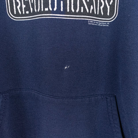 2002 Zion Rootswear Bob Marley Revolutionary Hoodie Sweatshirt