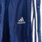 Adidas Three Stripe Snap Button Lined Tear Away Joggers