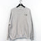 Champion Double Logo Spell Out Distressed Sweatshirt