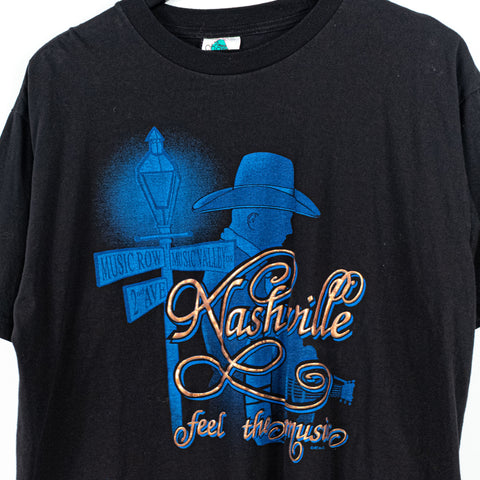 Nashville Feel The Music Music Row Valley T-Shirt