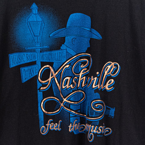 Nashville Feel The Music Music Row Valley T-Shirt
