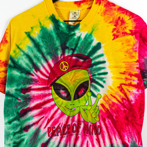 Peace of Mind Alien Tie Dye T-Shirt