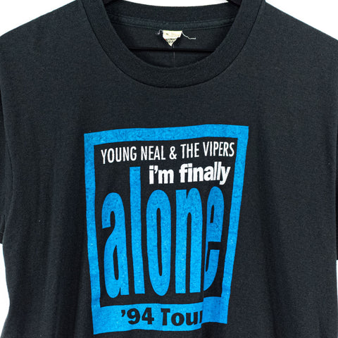 1994 Young Neal & The Vipers Im Finally Alone Tour T-Shirt