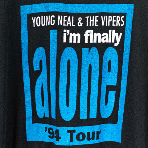 1994 Young Neal & The Vipers Im Finally Alone Tour T-Shirt