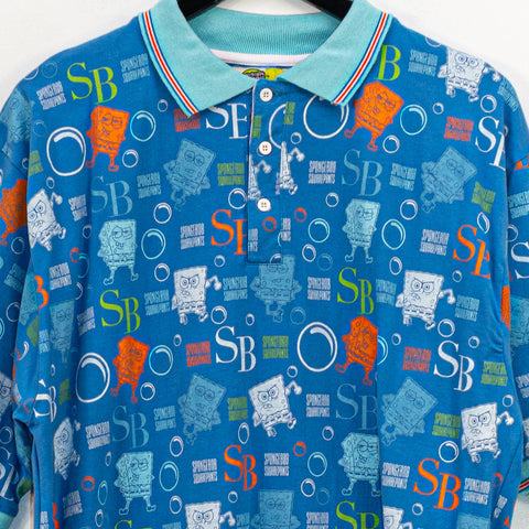 2007 JH Design Nickelodeon Spongebob Squarepants Polo Shirt