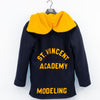 Aladen Athletic Wear St Vincents Academy Modeling Varsity Letterman Jacket