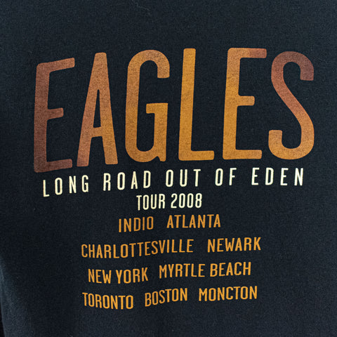 2008 Eagles Long Road Out of Eden Tour T-Shirt