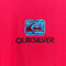 Quiksilver Spell Out Floral Print Logo T-Shirt