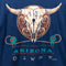 1994 Arizona Bison Skull Southwestern Art T-Shirt