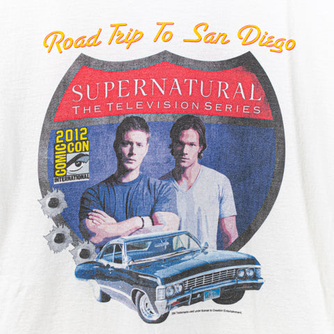 2012 Comic Con Supernatural TV Series T-Shirt