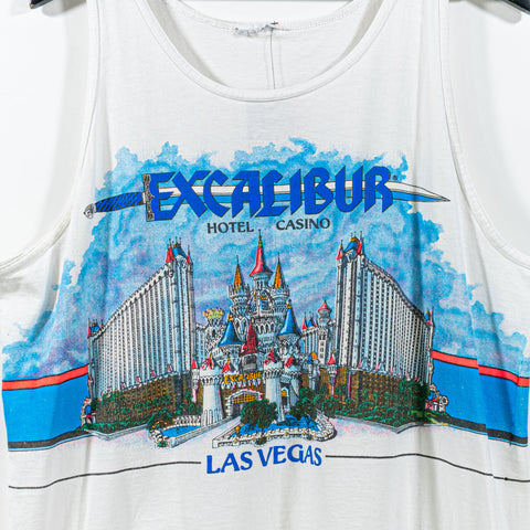 Excalibur Hotel Casino Las Vegas All Over Print Sleeveless T-Shirt Tank Top