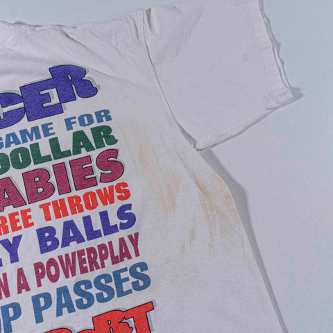 1994 CYRK Play For The Love Not The Money Soccer T-Shirt