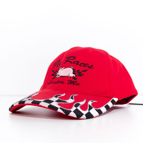 Pig Races Racing Flame Hat