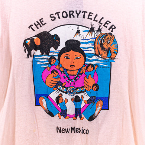 The Storyteller New Mexico Native American Art T-Shirt