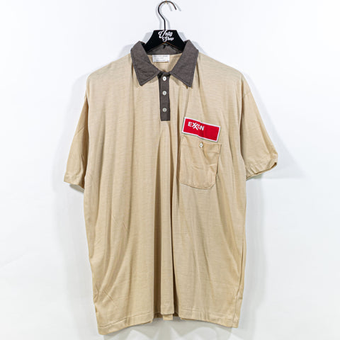 Exxon Gasoline Uniform Work Polo Shirt