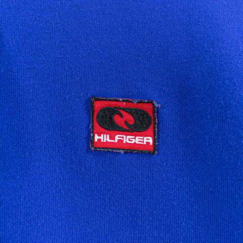 Tommy Hilfiger 1/4 Zip Patch Logo Sweatshirt