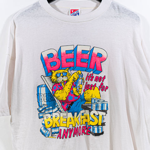 1992 Beer Is Not Just For Breakfast Anymore T-Shirt