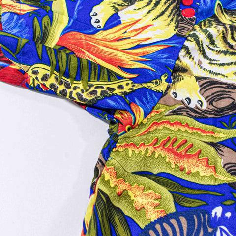 Tropical All Over Print Camp Hawaiian Shirt