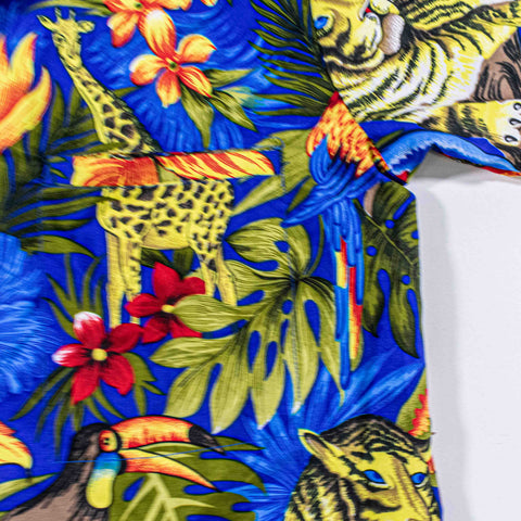 Tropical All Over Print Camp Hawaiian Shirt