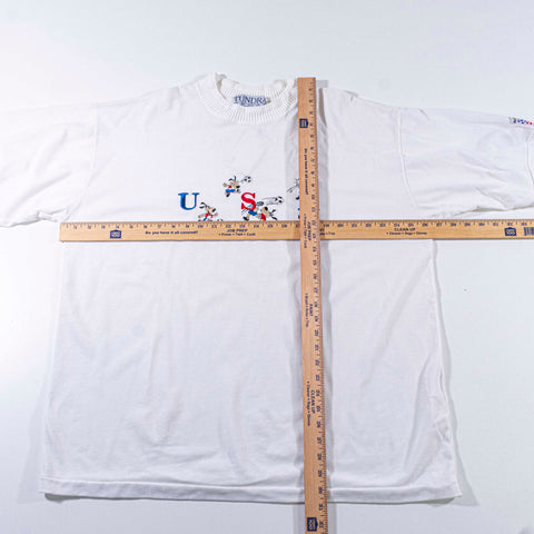 1994 USA World Cup Dog Embroidered T-Shirt