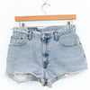 Levi's 550 Distressed Cutoff Denim Jeans Shorts