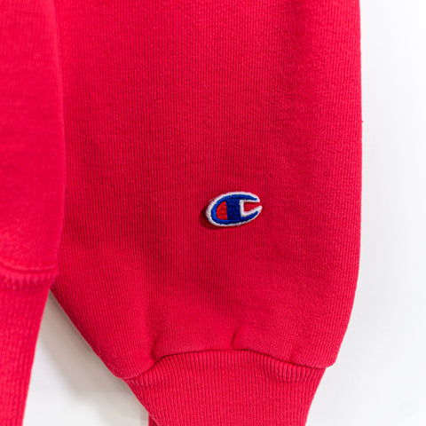 Champion Script Spell Out Embroidered Sweatshirt