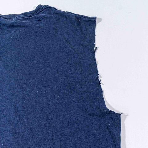 MV Sport George Washington University Sleeveless T-Shirt Distressed