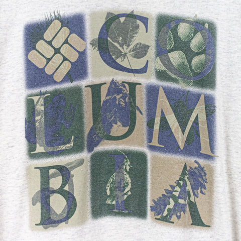 Columbia Spell Out Nature Logo T-Shirt