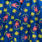 2002 Nickelodeon SpongeBob Squarepants Short Sleeve Button Up Camp Shirt