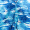 Nautica Blue Sail Sailboat Hawaiian Camp Shirt Loop Collar