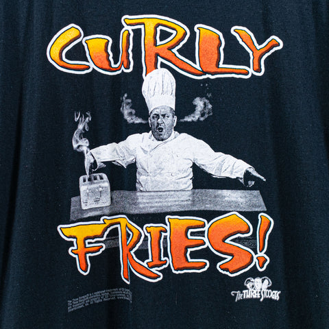 2006 The Three Stooges Curly Fries T-Shirt