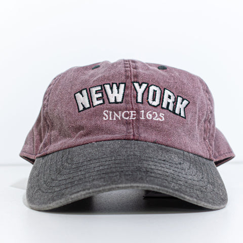 New York City Sun Faded Strap Back Hat