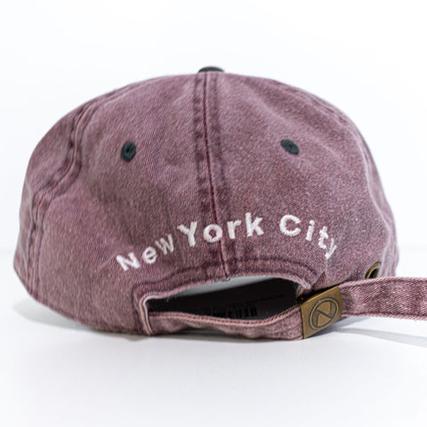 New York City Sun Faded Strap Back Hat