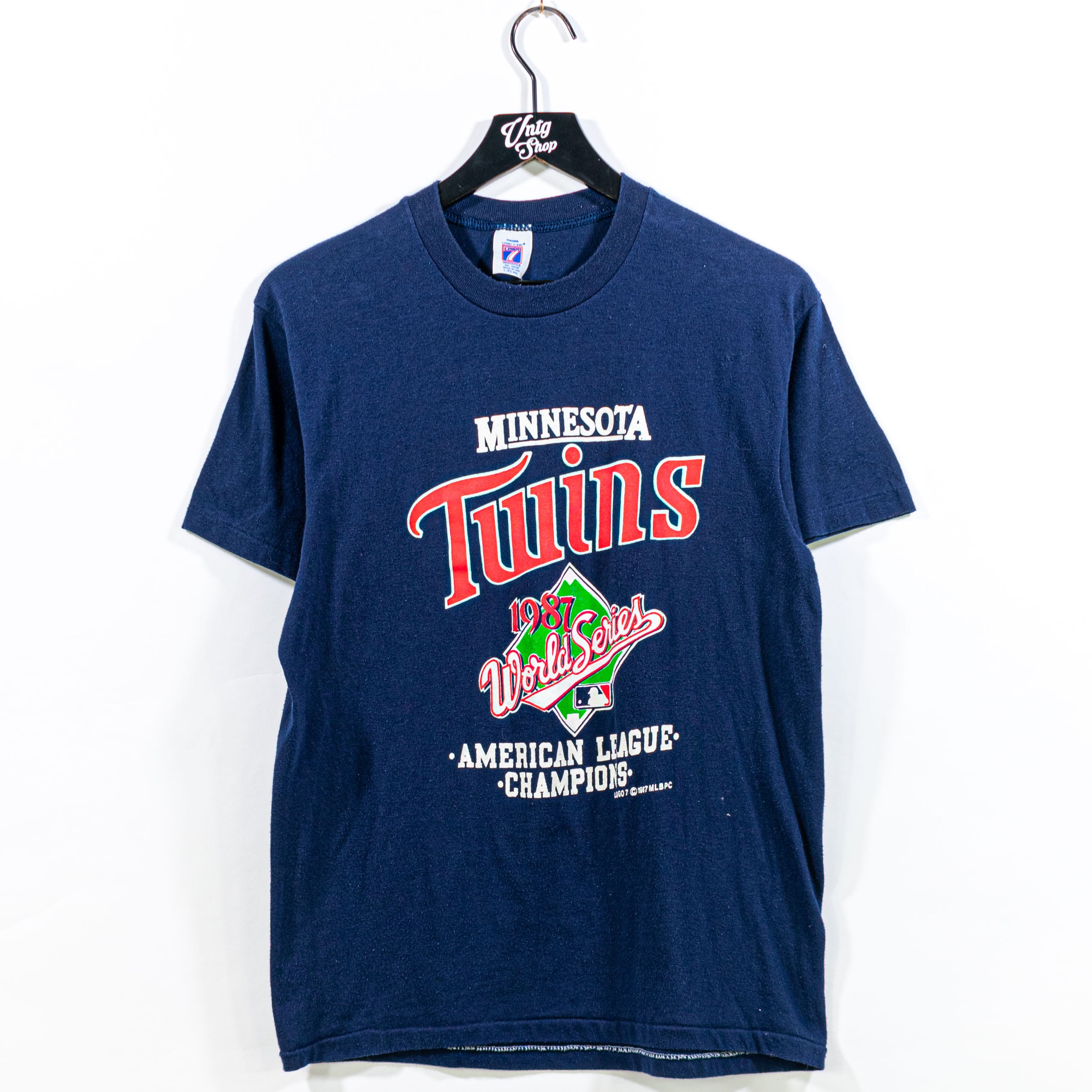 Vintage Minnesota Twins World Series 1987 T Shirt Jersey Made in USA