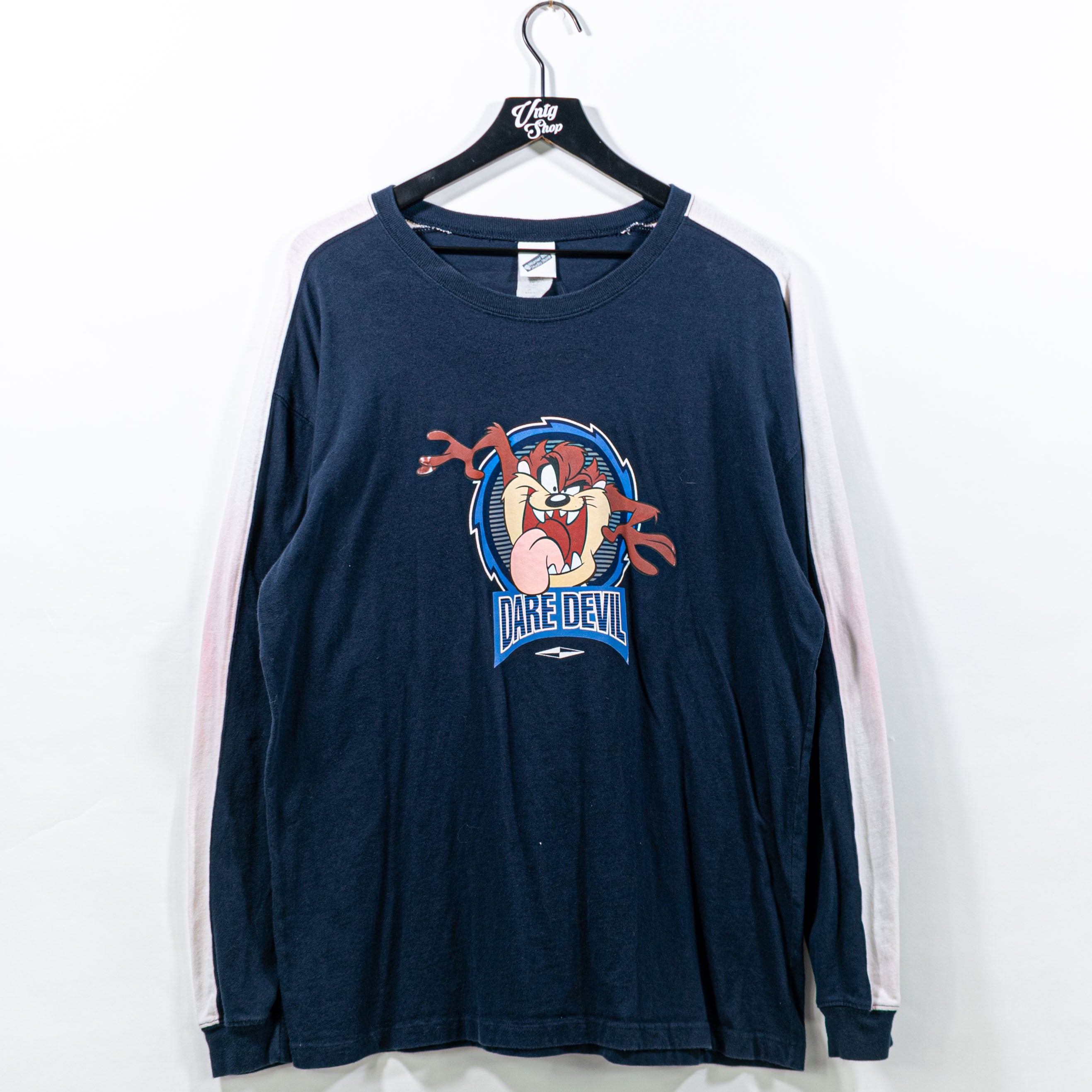 1999 Warner Bros Looney Tunes Taz Dare Devil Long Sleeve T-Shirt– VNTG Shop