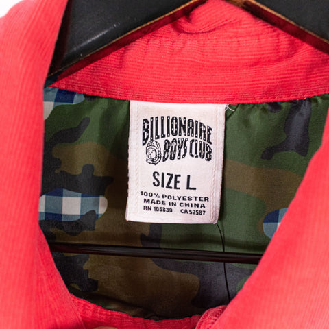 Billionaire Boys Club Camo Plaid Corduroy Collar Chore Jacket
