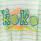 KOKO Sport Striped Tennis T-Shirt