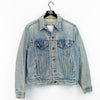 Levi's 715 Distressed Denim Trucker Jacket Made in USA