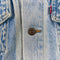 Levi's 715 Distressed Denim Trucker Jacket Made in USA