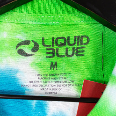 2019 Liquid Blue Pink Floyd Logo Tie Dye T-Shirt