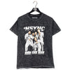 2021 NSYNC Bye Bye Boy Band Acid Wash T-Shirt