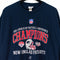 2001 Reebok NFL AFC Champions New England Patriots T-Shirt Made in USA