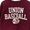 1986 Champion Reverse Weave Warm Up Union Baseball Sweatshirt