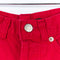 J Crew Red Denim Jean Shorts Jorts Made In USA