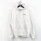 NIKE Swoosh Hoodie Sweatshirt Cut Neck